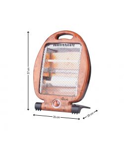 Niklas Stufa Elettrica al Quarzo Radical Chic 800W - 26x20x37 cm