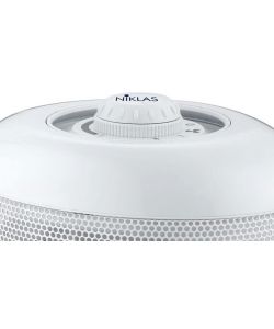 Niklas Termoventilatore PTC Cloud Bianco 1500W Silenzioso - 22x15x25cm