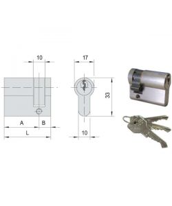 Cilindro Inf. 39,5-10,0-29,5 Ka N0G304-02-0 Cisa