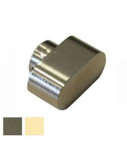 Pomolo Serrature Ovale Ottone Luc. 06355-00-0 Cisa