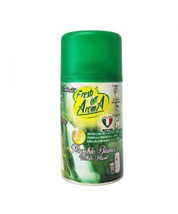 Fresh Aroma Deodorante Ambiente Muschio Bianco Ricarica 250ml - Spray Profumato