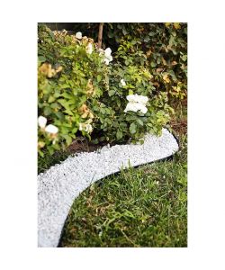 Verdemax Bordura Flessibile Ornamentale con 15 Picchetti - 5m x H5cm