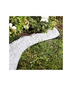 Verdemax Bordo Flessibile Ornamentale Grigio Antracite 10 m x 5 cm