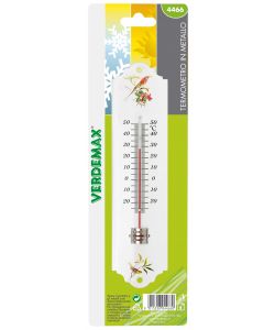 Termometro in metallo 200 x 51 mm