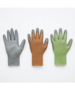 Verdemax Guanti da Lavoro Professionali Set 3 Pz Taglia L Spalmato