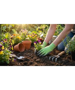 Verdemax Guanti da Lavoro Professionali Set 3 Pz Taglia L Spalmato