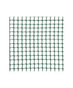 Verdemax Rete Quadrata Maglia 10 mm Argento Altezza 1 m