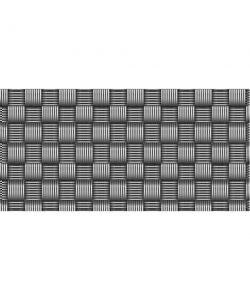 Striscia Occultazione Privacy Grigia 19x205 cm - Fissaggio Facile e Veloce