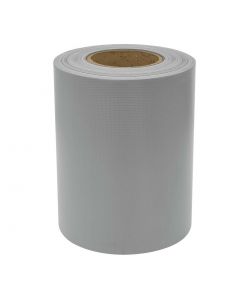 VERDEMAX Striscia Occultazione Soft 0,19x35 m PVC Grigio con Anti UV