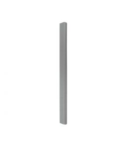 VERDEMAX Striscia Occultazione Soft 0,19x35 m PVC Grigio con Anti UV