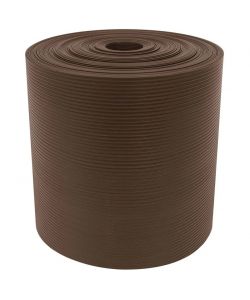 Verdemax Striscia Occultazione Rigata 0,19x26 m Marrone - Privacy e Frangivento