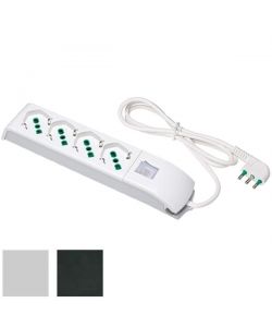 Multipresa 4X2Pt Sk Int Bianco     Fido 410100 Fme