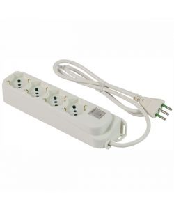 Multipresa 4X2Pt Sk Bianco Int   Retail 474204 Fme