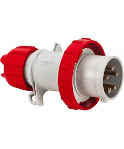 Fanton Spina CEE IP67 16A 3P+N+T Grigio Cablaggio a Vite Ergonomico