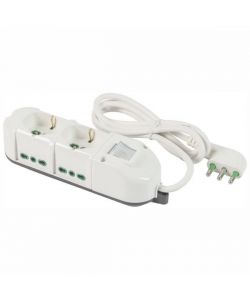 Multipresa 4X2Pt 2Xsk Lat Int Retail 491124 Fme