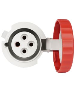 Presa mobile 3P+T 16A 400V 6h, IP67 cablaggio rapido