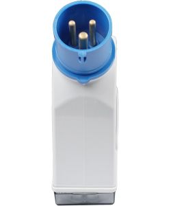 Fanton Adattatore Industriale - Blu - Spina CEE 16A 230V - 2 Prese