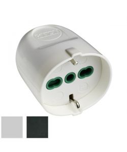 Presa Schuko 10/16A+T Bianca             81050 Fme