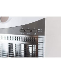 Bimar Stufa Infrarossi al Carbonio Heating Tower - Argento - 1000W