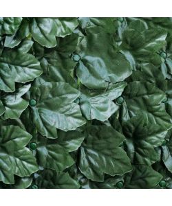 Verdecor Siepe artificiale verde tipo edera 1x3 m per giardino e balcone