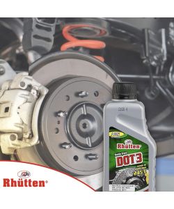 Rhütten Liquido Freni DOT 3 250ml - Fluido per Sistemi Idraulici