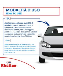 Rhütten Pasta Abrasiva Carrozzeria 150ml - Rimuove Graffi e Residui