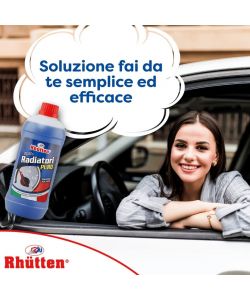 Rhütten Liquido Radiatori Antigelo Blu 1L - Permanenti Glicole Etilenico