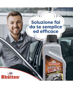 Rhütten Fluido Freni DOT 5.1 250 ml - Liquido per Sistemi Idraulici