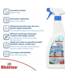 Detergente Via Muffa azione rapida