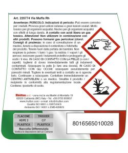 Detergente Via Muffa azione rapida