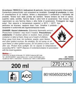 Aria compressa spray 200 ml