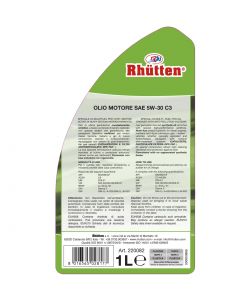 Olio Motore Sintetico 5W-30 C3 1L per Auto Benzina e Diesel