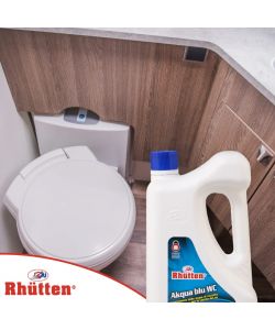Rhütten Liquido WC Camper Akqua Blu 2L - Disgregante Acque Nere