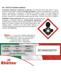 Rhütten Turafalle Sigillante per Radiatori 250ml - Ripara Perdite