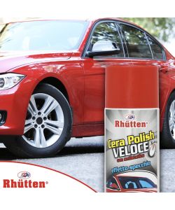Rhütten Cera Polish Veloce per Carrozzeria Auto 400ml Effetto Specchio