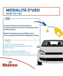 Rhütten Additivo Diesel Multifunzionale 150ml - Trattamento Superconcentrato