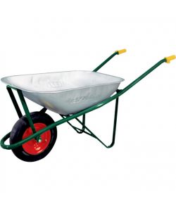 Carriola da muratore e da giardino 75LT con Vasca zincata