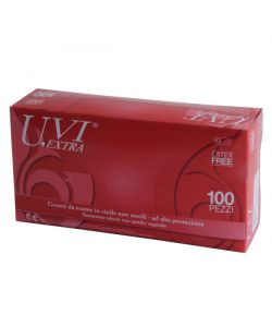 Guanti Vinile Uvi Extra Pz 100 S