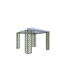 Gazebo Fox Jt40 Pocket Impr. 300X300 Cm Copertura Pvc