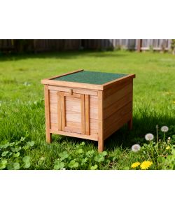 Alce Casetta per conigli in legno 42x51,5x43 cm per esterni