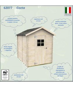 Casetta Bh16 Gaeta 178X218 Cm Psf+ Ingl. Pefc
