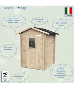 Casetta Bh19 Hobby 146X146 Cm Psf Pefc