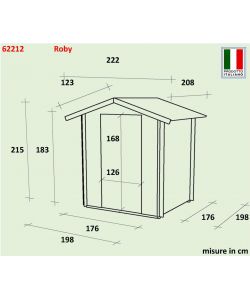 Casetta Bh19 Roby 198X198 Cm Pdf Pefc