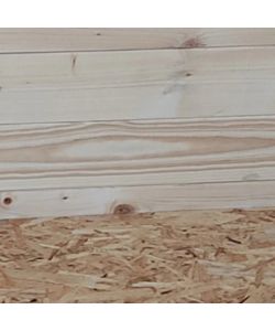 Alce Casetta in Legno Blockhaus Marcella - Con pavimento - Naturale - 146x130x185 cm