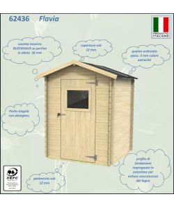 Casetta Bh16 Flavia 146X130 Cm Psf Pefc