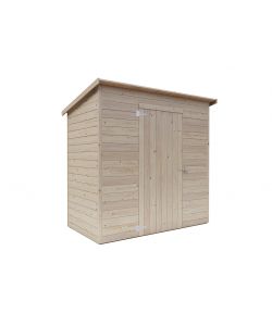 Alce Casetta Stefy Addossata 207x102 cm Legno di Abete Naturale PEFC