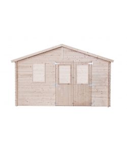 Michelle Casetta BH25 TW Legno Abete 396x249 cm PEFC Finestrata Nera