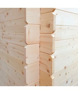 Michelle Casetta BH25 TW Legno Abete 396x249 cm PEFC Finestrata Nera