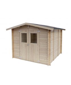 Casetta in Legno Bh25 Forrest 249x249 cm con Porta Doppia Finestrata