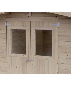 Casetta in Legno Bh25 Forrest 249x249 cm con Porta Doppia Finestrata